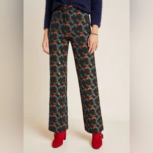 Corey Lynn Calter Loulou Jacquard Slim Trousers Medium